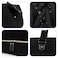 Little Story Luxe Knit Diaper Bag with Clutch - Black