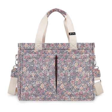 Little Story Meadow Diaper Bag with Stroller Straps - Grey