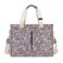 Little Story Meadow Diaper Bag with Stroller Straps - Grey