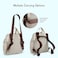 Little Story set of 3 Diaper Backpack with Changing Mat and Bottle Bag - Beige