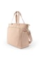 Little Story Quilted Mommy Diaper Bag w/ Changing Mat - Pink