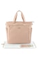 Little Story Quilted Mommy Diaper Bag w/ Changing Mat - Pink