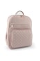 Little Story Quilted Diaper Backpack w/ Changing Mat - Pink