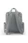 Little Story Quilted Diaper Backpack w/ Changing Mat - Gray