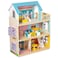 Little Story Wooden Dollhouse 3 floors w/ Furniture, Accessories &amp; Dolls - Multicolor