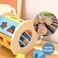 Little Story Wooden Activity Box Early Education Montessori 12 Pcs - Multicolor