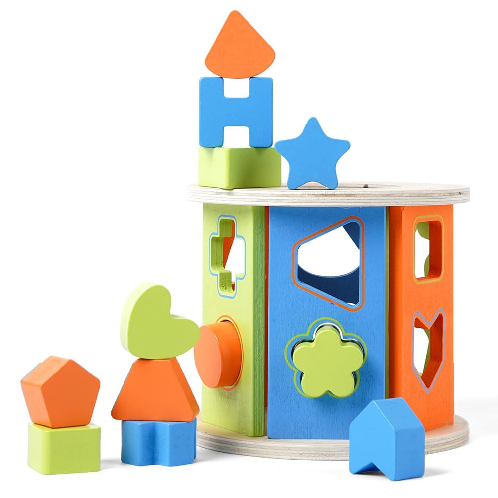 Little Learning Box Buy Little Story Wooden Activity Box Early Education Montessori 12 Pcs ...