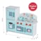 Little Story Wooden Kitchen w/ Refrigerator and Accessories - Teal