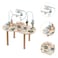 Little Story Wooden Activity Table Montessori Play - Multicolor