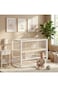 TEKNUM Prism 4in1 Acrylic Convertible Crib w/ mattress - White