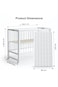 TEKNUM Prism 4in1 Acrylic Convertible Crib w/ mattress - White