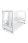 TEKNUM Prism 4in1 Acrylic Convertible Crib w/ mattress - White