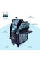 Eazy Kids 17&rdquo; Trolley School Bag Value Pack 5-in-1 with Wheels &ndash; Backpack, Lunch Bag, Water Bottle, Lunch Box &amp; Pencil Case, Blue