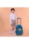 Eazy Kids 17&rdquo; Trolley School Bag Value Pack 5-in-1 with Wheels &ndash; Backpack, Lunch Bag, Water Bottle, Lunch Box &amp; Pencil Case, Blue