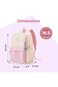 Eazy Kids 16.5&rdquo; School Backpack with Laptop Compartment &ndash; Lightweight Design, Blush Rush