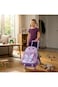Eazy Kids 16&rdquo; Trolley School Bag Set of 3 with Wheels &ndash; Backpack, Lunch Bag &amp; Pencil Case w/ Laptop Compartment-Girl Power Purple