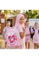 Eazy Kids 17&rdquo;School Bag Set of 3- Backpack, Lunch Bag &amp; Pencil Case,Laptop Compartment -Always Believe - Pink