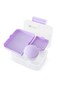 Hydrobrew 3/4/5 Convertible 1650ml Bento Lunch Box - Lilac