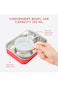 Hydrobrew Steel Core Lunch Box 750ml + 150ml Food Jar w/ cutlery, Stainless Steel, Leakproof - PINK SORBET