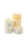 Hydrobrew Trio Deck Lunch Box with Cutlery - Opal Cream