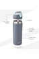 HydroBrew SipSwitch&trade; Insulated Water Bottle 720ml &ndash; Leakproof, Stainless Steel, Straw &amp; Spout Lid -Graphite