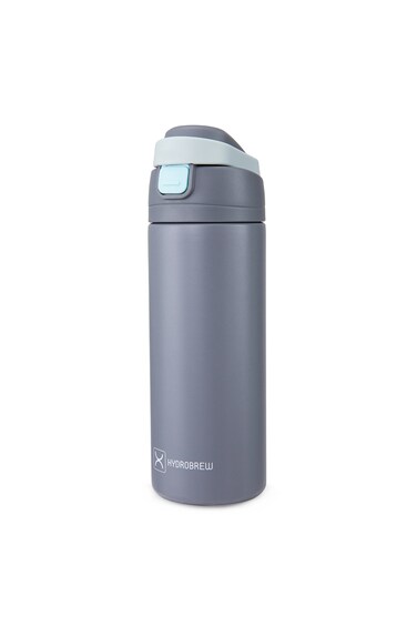 HydroBrew SipSwitch&trade; Insulated Water Bottle 720ml &ndash; Leakproof, Stainless Steel, Straw &amp; Spout Lid -Graphite
