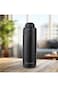 HydroBrew SipSwitch&trade; Insulated Water Bottle 720ml &ndash; Leakproof, Stainless Steel, Straw &amp; Spout Lid -Carbon