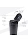 HydroBrew SipSwitch&trade; Insulated Water Bottle 720ml &ndash; Leakproof, Stainless Steel, Straw &amp; Spout Lid -Carbon