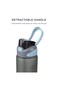 HYDROBREW Sip Switch Tritan Water Bottle 1000ml Leakproof, BPA Free, Straw &amp; Spout Lid- Graphite