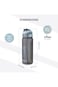 HYDROBREW Sip Switch Tritan Water Bottle 1000ml Leakproof, BPA Free, Straw &amp; Spout Lid- Graphite