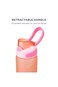HYDROBREW Sip Switch Tritan Water Bottle 1000ml Leakproof, BPA Free, Straw &amp; Spout Lid- Rose Silk