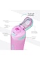 HYDROBREW Sip Switch Tritan Water Bottle 1000ml Leakproof, BPA Free, Straw &amp; Spout Lid- Orchid Mist