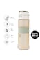 Eazy Kids Tritan Water Bottle 850ml with Spout Lid &amp; Handle - Ivory