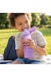 Eazy Kids Tritan Water Bottle 850ml with Spout Lid &amp; Handle - Lavender Pulse