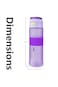Eazy Kids Tritan Water Bottle 850ml with Spout Lid &amp; Handle - Lavender Pulse