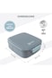 Hydrobrew Mega Flex Bento Lunch Box 1864ml,  Leakproof Lunch Container with Integrated 250ml Insulated Food Jar- Graphite