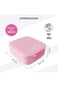 Hydrobrew Mega Flex Bento Lunch Box 1864ml,  Leakproof Lunch Container with Integrated 250ml Insulated Food Jar- Rose Silk