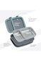 Hydrobrew Steel Core Bento Stainless Steel Lunch Box &ndash; 839ml, 2 Compartment-Graphite