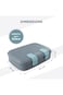 Hydrobrew Steel Core Bento Stainless Steel Lunch Box &ndash; 839ml, 2 Compartment-Graphite