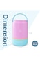 Hydrobrew Triple Decker Stainless Steel Lunch Box w/ Spoon-Candy Cloud