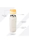Hydrobrew Sip Switch Stainless Steel Water Bottle - Soft Latte