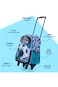 Eazy Kids Set of 5 Trolley 17" School Bag Combo - Soccer Blue