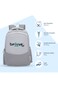 Eazy Kids 15.3&rdquo; Lightweight School Backpack for Kids &ndash; Believe Yourself Design, Grey