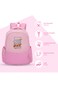Eazy Kids 15.3&rdquo; Lightweight School Backpack for Kids &ndash; Good Vibes Only Design, Pink