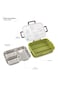 Hydrobrew Steel Core Bento Lunch Box 3 Compartment 750ml &ndash; Olive Roar