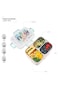 Hydrobrew Steel Core Bento Lunch Box 3 Compartment 750ml &ndash; Fresh Pink