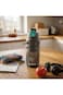 Eazy Kids Flip Top Water Bottle 750ml &ndash; BPA Free Spout &amp; Straw Bottle for Kids, Urban Grey