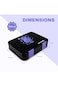 Eazy Kids 6 &amp; 4 Convertible Bento Lunch Box w/Steel Spoon &amp; Fork Set - Teddy Black