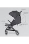 TEKNUM Travel Cabin Stroller wt Diaper Tote Bag Lightweight - Black