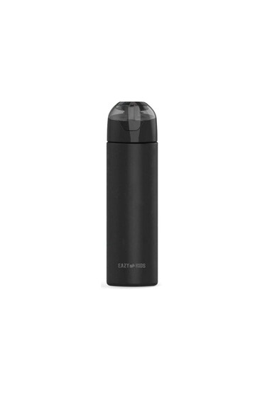 Eazy Kids - Insulated Stainless Steel Water Bottle w/Spray , 640ml Black